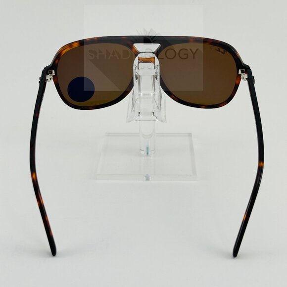 Ray-Ban RB2198 902/57 Bill Polarized Brown Classic B-15 Aviator Unisex Sunglass main image 9
